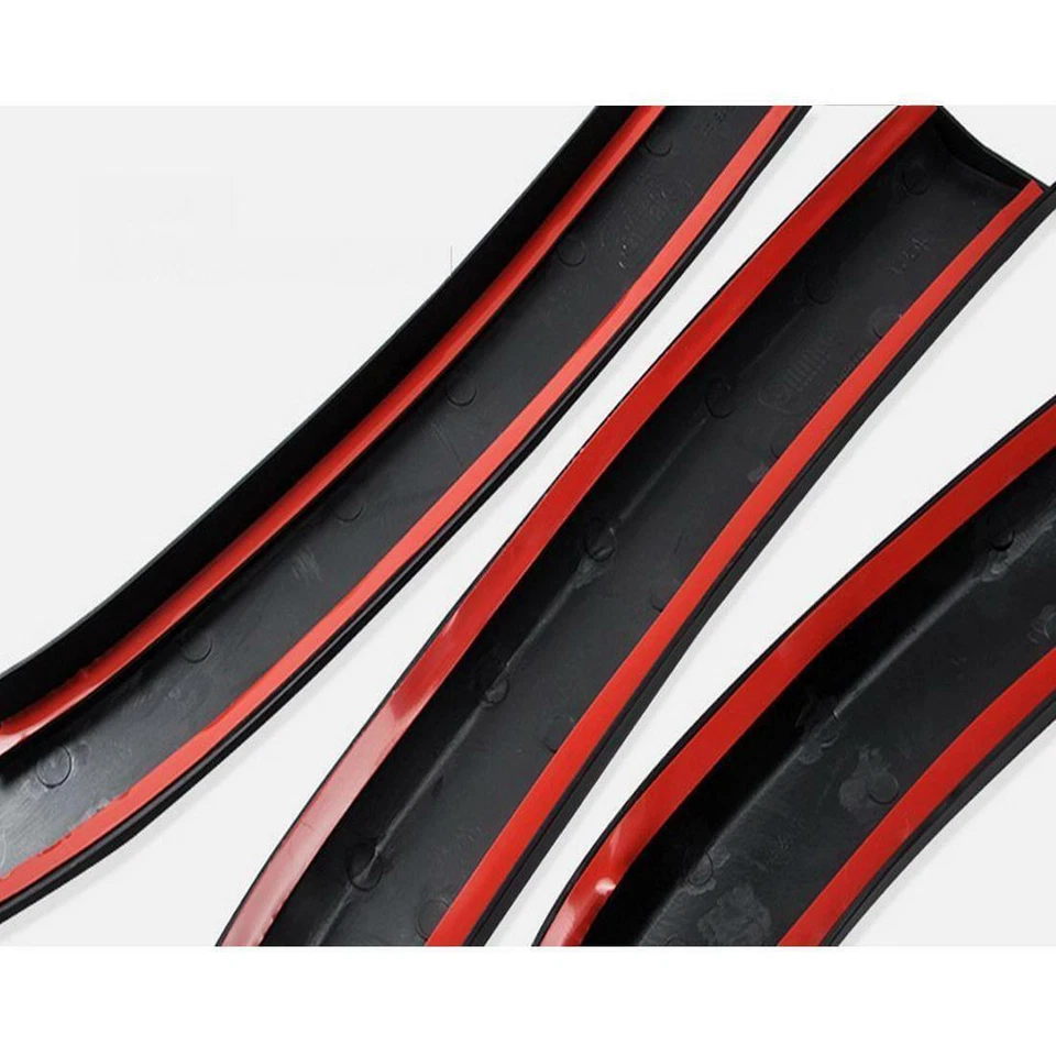 10 PIEZAS Llantas Guardabarros Llamaradas Cubierta Protector Moldura para Jeep Compass 2011-2018 Foto 4 de 4