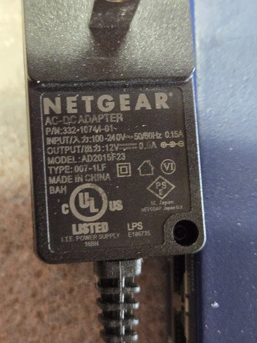 Netgear GS105 V5 Prosafe 5 Port Gigabit Switch WITH POWER ADAPTER Free Shipping - Picture 5 of 7