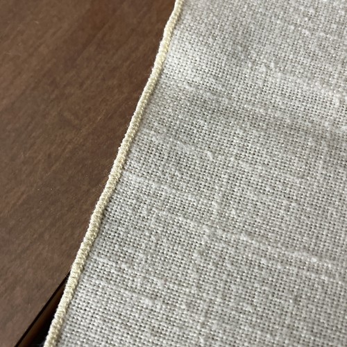 Cloth Napkins cream ivory off white Set of 6 ~ 16”linen texture Primitive Eco - Picture 8 of 10