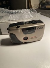 Vivitar LC600 Focus Free 35mm Point and Shoot W Strap Looks Unused zau