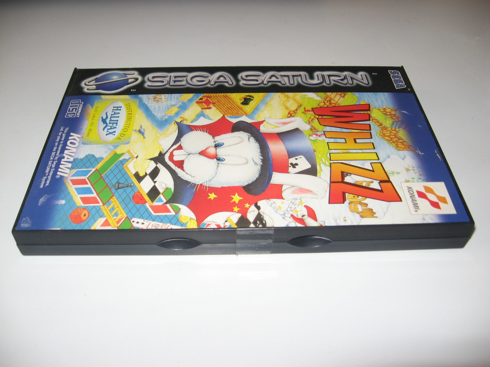 Whizz Sega Saturn PAL Konami NEW SEALED