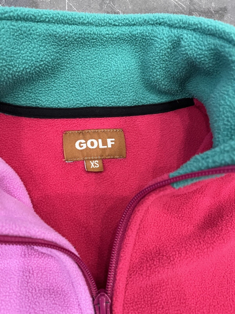 Golf Wang Color Block Fleece Jacket XS | eBay