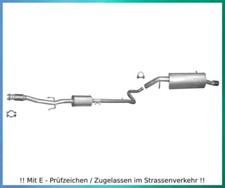 Auspuffanlage für Peugeot 207 CC, SW 1.6 16V 110/115KW Auspuff Schelle