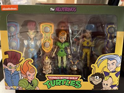 NECA Teenage Mutant Ninja Turtles The Neutrinos TMNT  In Hand Con Exclusive Rare