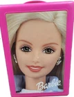 Vintage 2000 Pink Barbie Doll Fashion Wardrobe Trunk Carry Case Mattel VTG
