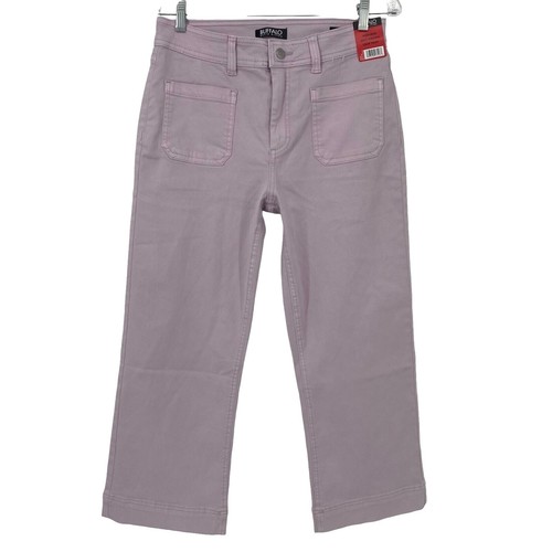 MOUSSY Cross Waist Wide Straight Denim Pants Size 0 Light Blue | eBay