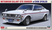 Hasegawa 1/24 Plastik Modellbausatz Mitsubishi Galant Gto 2000GSR Spoiler...