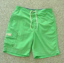 59 Chaps Ralph Lauren Mens Quick dry Swim Trunks Board Shorts Green color SZ M