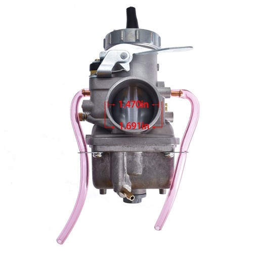 2 STROKE 38MM CARBURETOR For ROUND SLIDE VM38-9 42-6025 13-5006 New - Picture 2 of 9