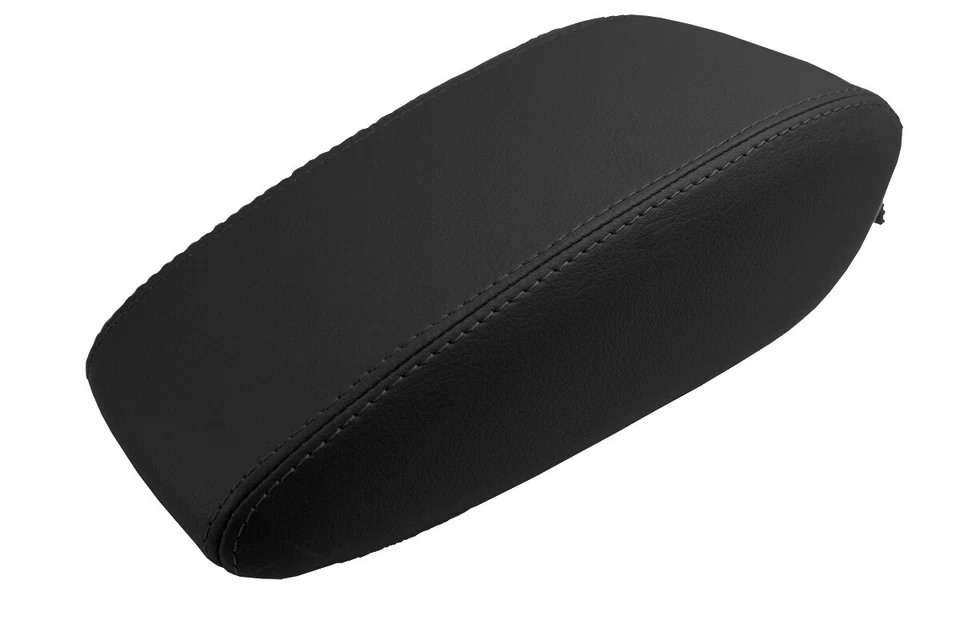 Tampa de console apoio de braço capa de couro para Chevrolet Cruze 2016-2018 preta - Imagem 3 de 4