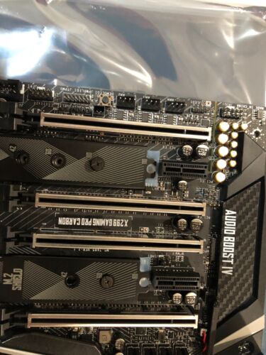MSI X299 GAMING PRO CARBON DDR4 Intel LGA2066 128GB ATX - Picture 4 of 13