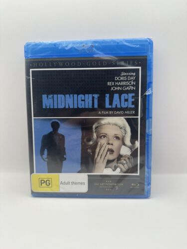 Midnight Lace Blu Ray Brand New Sealed Free Postage 2013 PG Doris Day - Afbeelding 1 van 6