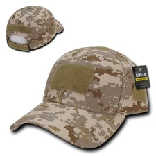 Desert Camo DDG Tactical Operator Contractor Low Crown Patch Ball Cap Hat