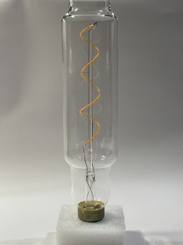 Grand Nostalgic Edison Light Bulb - Oversized T24 Tubular Shape, 4w LED Filament - Picture 2 of 2