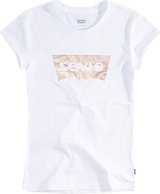 Levi's Little Girls' Embellished Batwing Cotton T-Shirt (315984) D1(A630T)