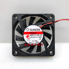 SUNON ME60101V1-000C-A99 DC12V 1.44W 6CM 6010 2-Wire DC Fan
