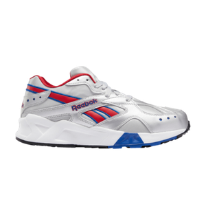 Reebok Aztrek Classic Silver Red Black White DV9676 Men's Casual Running Trainer | eBay