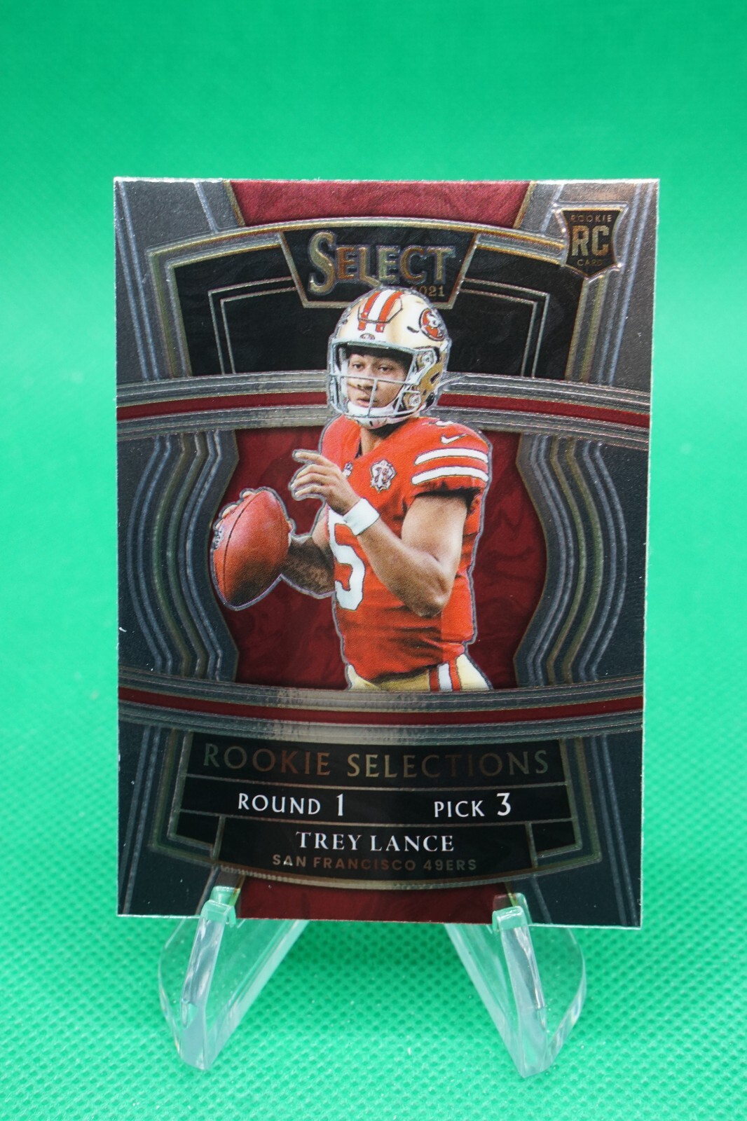 2021 Select Rookie Selections #3 Trey Lance San Francisco 49ers BG6