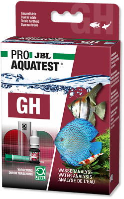 JBL PROAQUATEST GH Gesamthärte Tröpchen Schnelltest-SET Süßwasser Aquarium Teich