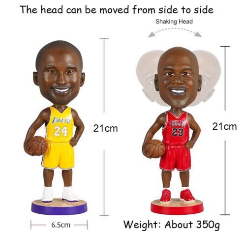 #24 NBA LA Lakers Kobe Bryant Bobble Heads Limited Edition Action Figures Gift - Picture 8 of 9