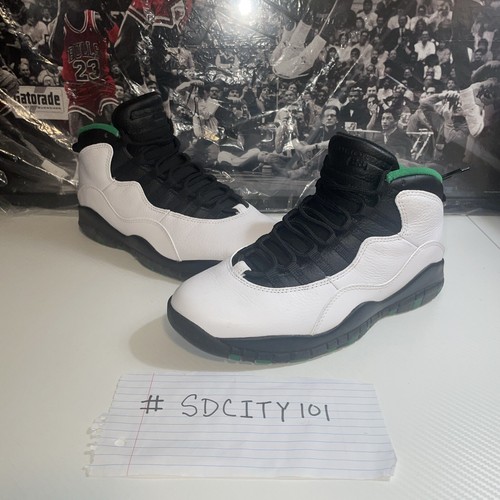 Size 8.5 - Air Jordan 10 Retro 2019 Seattle - 第 1/8 張圖片