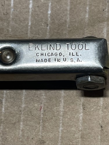 VINTAGE EKLIND USA No. 81 8 PIECE SAE Mini HEX Allen Key Set Review Pictures - Picture 4 of 7