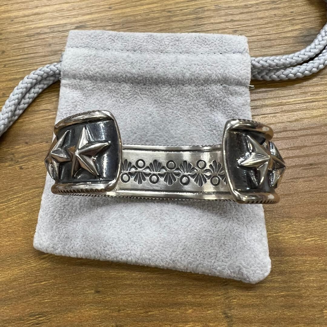 Cody Sanderson Double Dipper Star with Filed Wire Edge Cuff