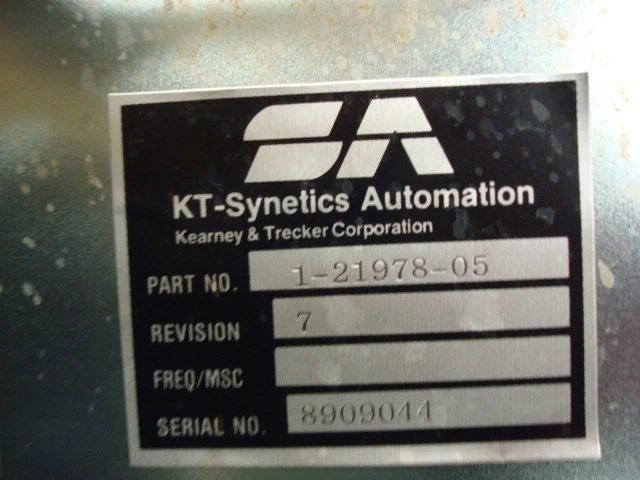 USED Kearney & Trecker 1-21978-05 Slot Rack Chassis Module - Image 3 of 4