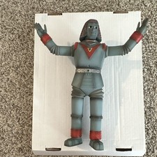 Vintage Sega Giant Robo 12" Soft Vinyl Figure Johnny Sokko Toei Hikari COMPLETE