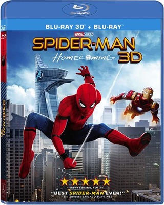 New Spiderman Homecoming (3D / Blu-ray + Digital)