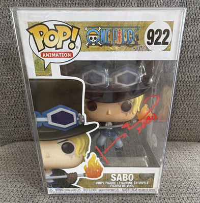 Funko Pop! Animation One Piece Sabo #922 Vinyl Figure Signed JSA AK86221