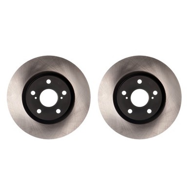 Advics Pair Set of Front Disc Brake Rotors for ES300h ES350 Toyota Avalon Camry