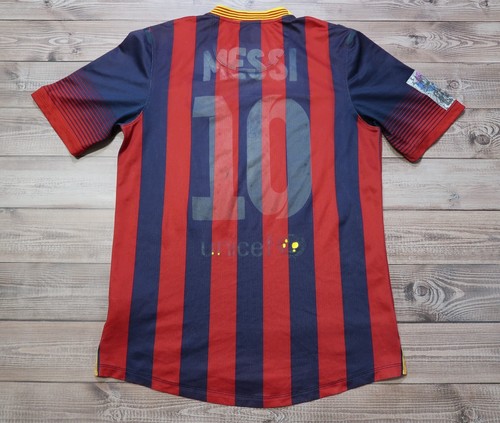 ⚽Nike Home Football Shirt Barcelona Messi Fußball Trikot 2013 2014, Herren Größe M - Bild 2 von 23