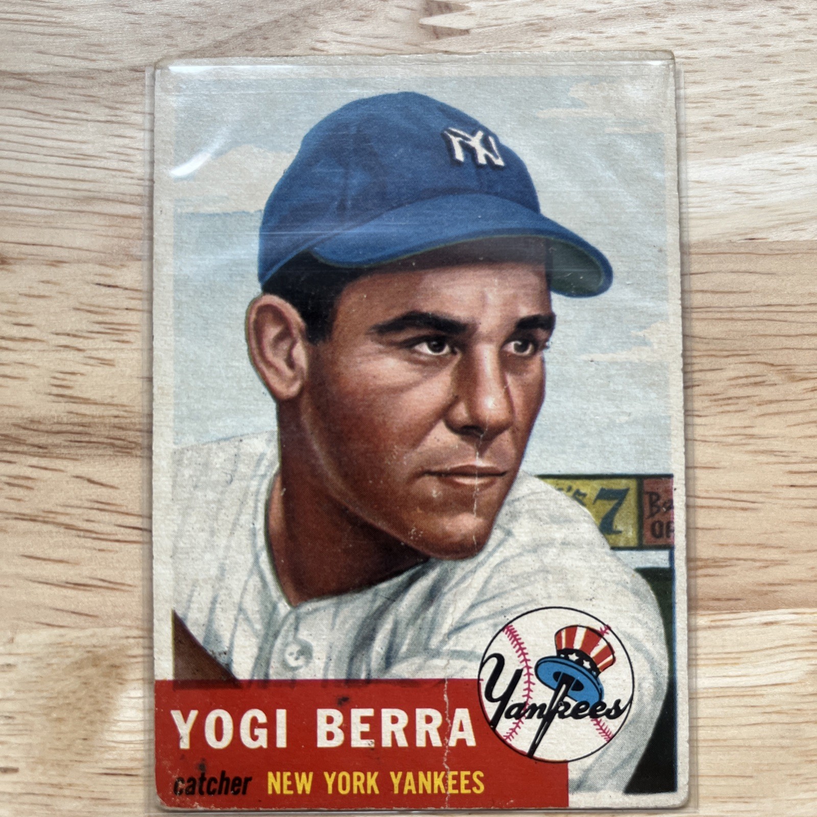 1953 Topps -  #104 Yogi Berra