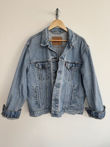 Levi’s Vintage Denim Jacket Light Blue Stonewash 70503 02 XL - Picture 2 of 13