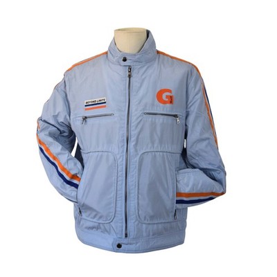 Grandprix Originals Gulf Racing Jacket Light Blue Motorsport Jacke leicht