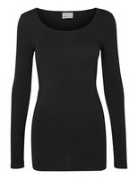 Damen Pullover Vero Moda Vmmaxi My Ls Soft Uneck Ga Noos GrößE M Schwarz