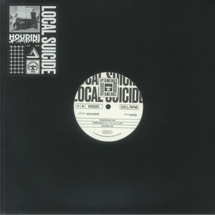 LOCAL SUICIDE - Houdini - Vinyl (limited clear vinyl 12"")