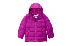 COLUMBIA YOUTH SIZE LARGE PIKE LAKE II HOODED JACKET MAGENTA