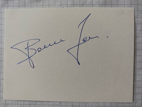 polnischer Fechter Janusz Baron Autogramm