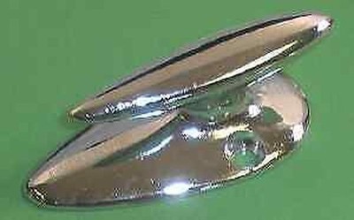 Perko 0566DP2CHR #2 2'' Streamline Cleat Verchromtes Zink