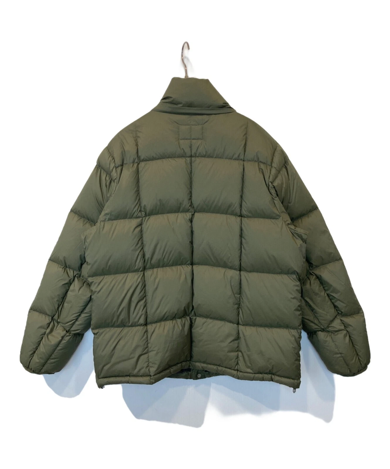 TAION Sports Down Bench Jacket -126WZXST Men's Size M Khaki image 4