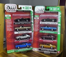 2022 Auto World Deluxe Series 4-Pack Release 2 Version A B - Target Exclusive