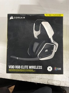 Corsair VOID RGB Elite Wireless Premium Gaming Headset Used