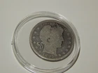 1897 P Barber Quarter 25c US Mint Silver Coin 1897-P ungraded