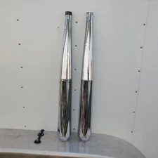 BMW Airhead R90s R75 R80 Exhaust Silencer Muffler Pipe 38mm Zeuna 