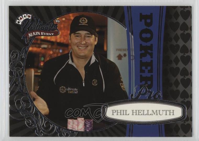 2009 Wheels Main Event Poker Pro Phil Hellmuth #82 0kb5
