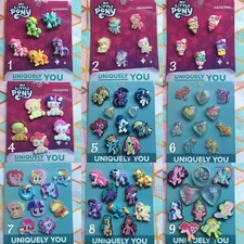 Crocs Handmade jibbitz 5pc my little pony fluttershy rainbowdash shoe charms