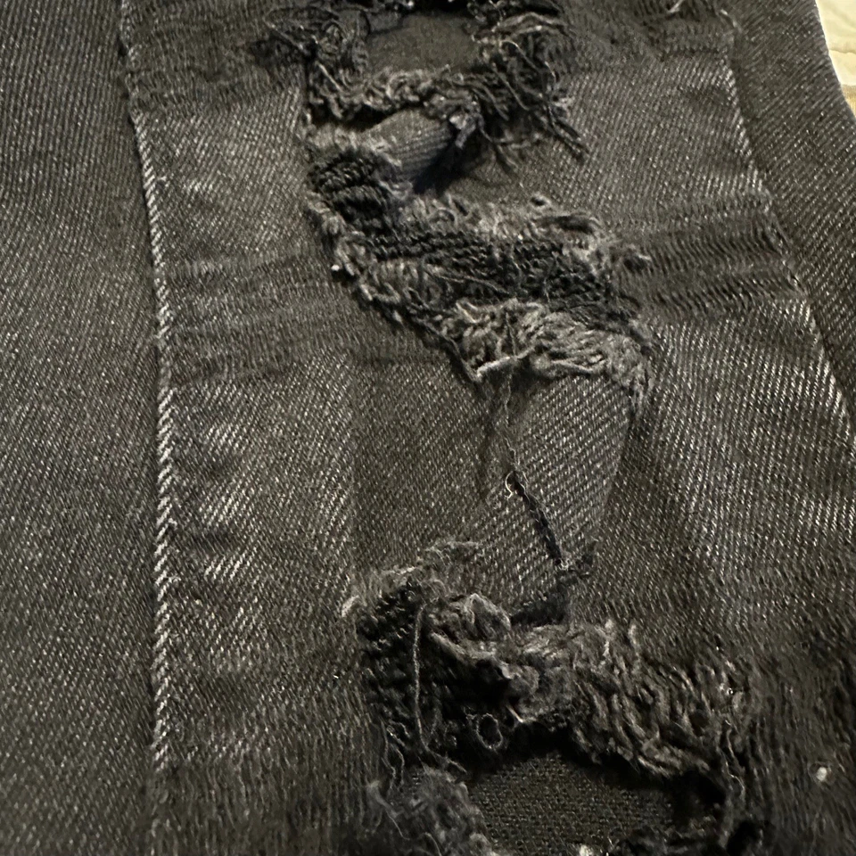 Pantalones de mezclilla Mudd Jeans para niñas talla 0 negros tiro medio vintage ajustados FLX elásticos  Foto 3 de 4