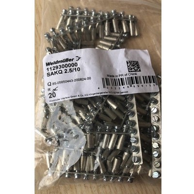 20pcs/bag new Weidmuller SAKQ 2.5/10 112930000 terminal shorting strip #zv